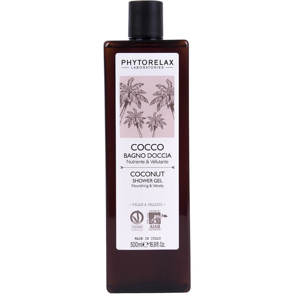 Phytorelax  Bagno Doccia Biologico Vegan Nutriente e Vellutante 500ML NUOVIO