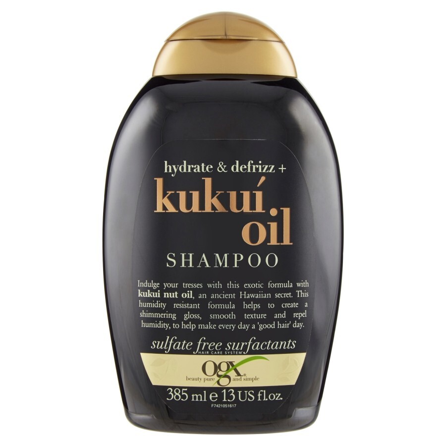 Ogx Shampoo 385 Ml. Kukui Oil