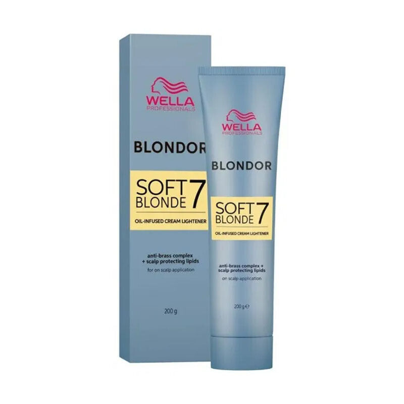 Crema Decolorante Per Capelli WELLA Blondor Soft Blonde Cream 200g