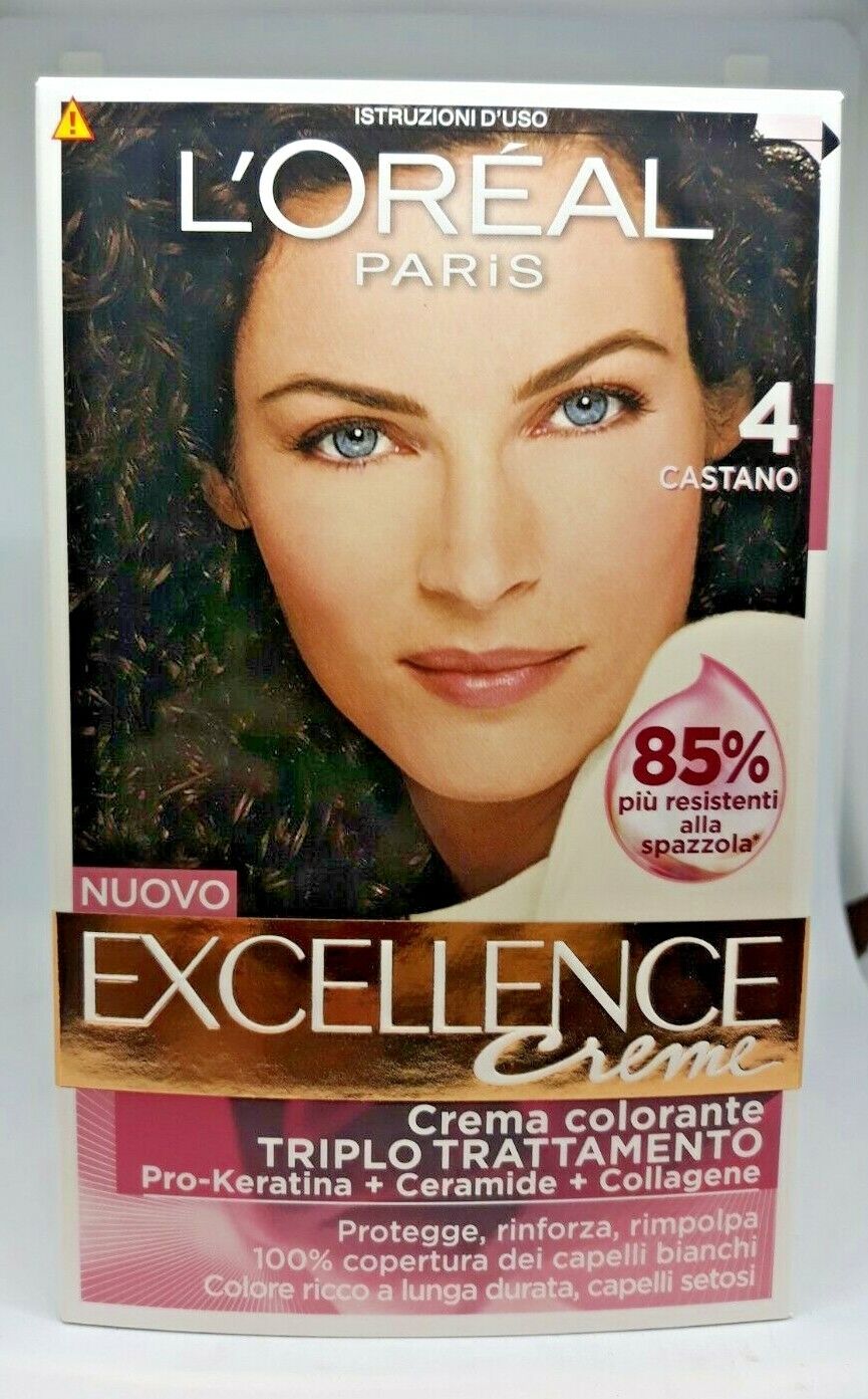 L Oreal Excellence crema colorata 4 castano