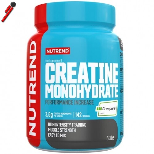 Nutrend, Creatine Monohydrate, 500 g Creatina in polvere