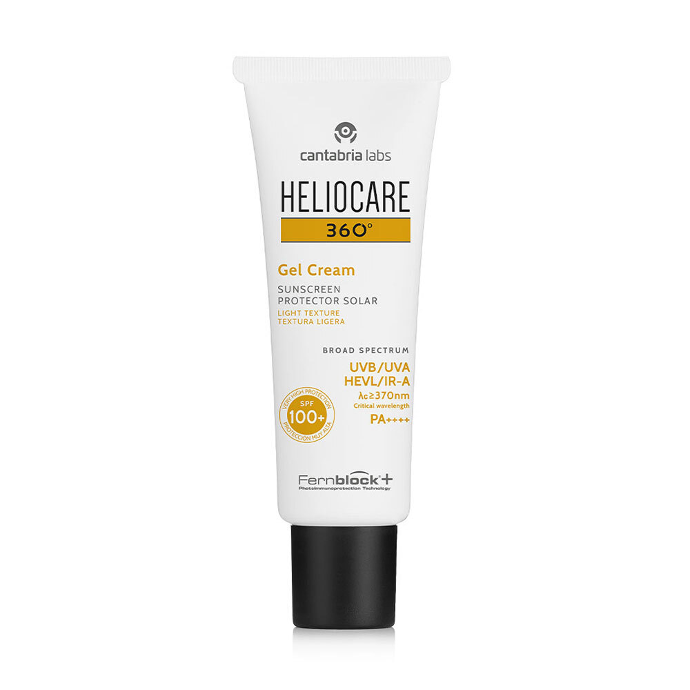 Heliocare 360° SPF100+ Gel Cream Protezione Solare Viso, 50ml