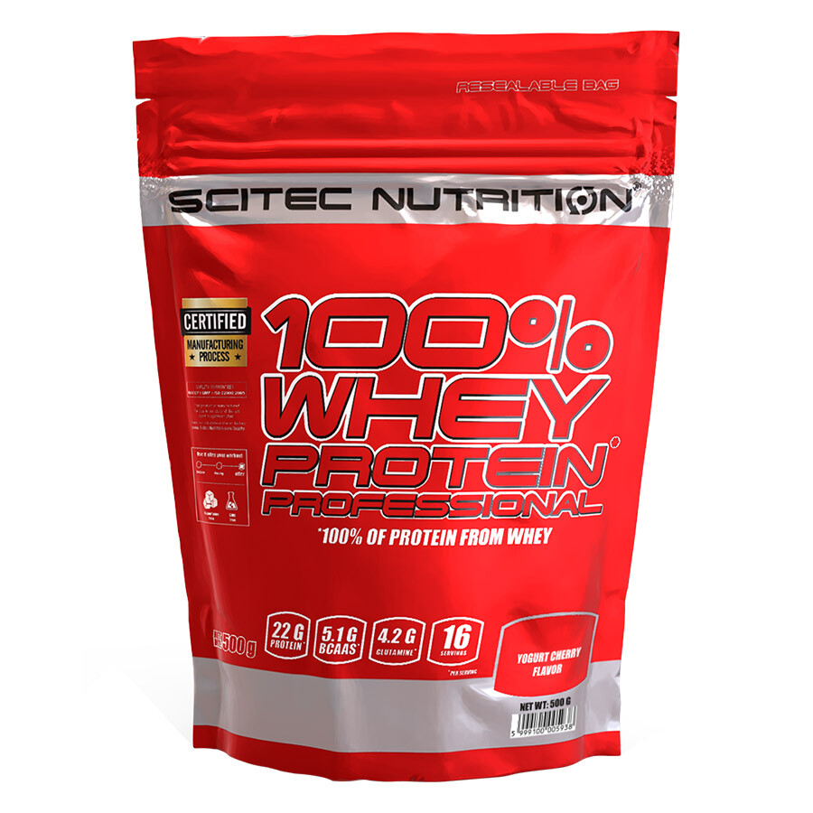 SCITEC 100% WHEY PROTEIN PROFESSIONAL 500g - STRAWBERRY
