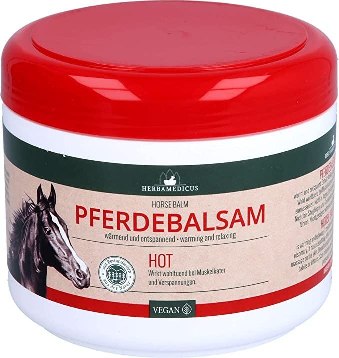 Balsamo Hot (con estratto di peperoncino) - 500ml, Herbamedicus