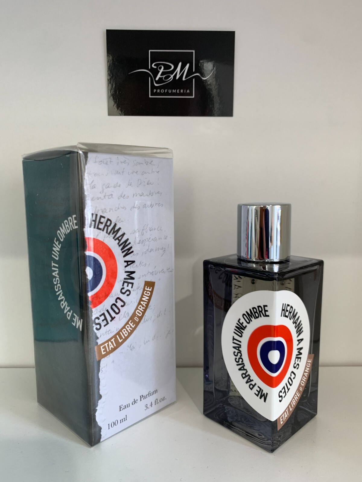 ETAT LIBRE D'ORANGE HERMANN A MES COTES ME PARAISSAIT UNE OMBRE PARFUM 100 ML