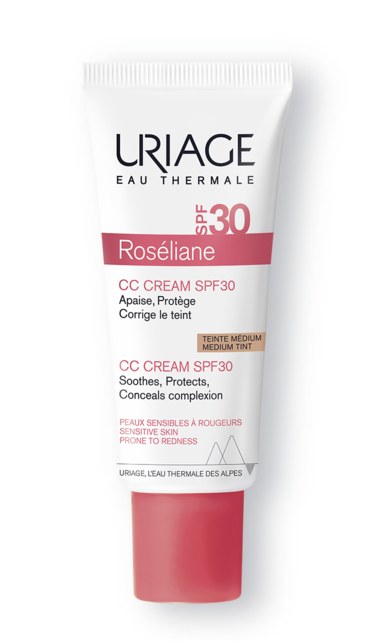 Roséliane Cc Cream Spf 30 Tinta Media Uriage 40ml