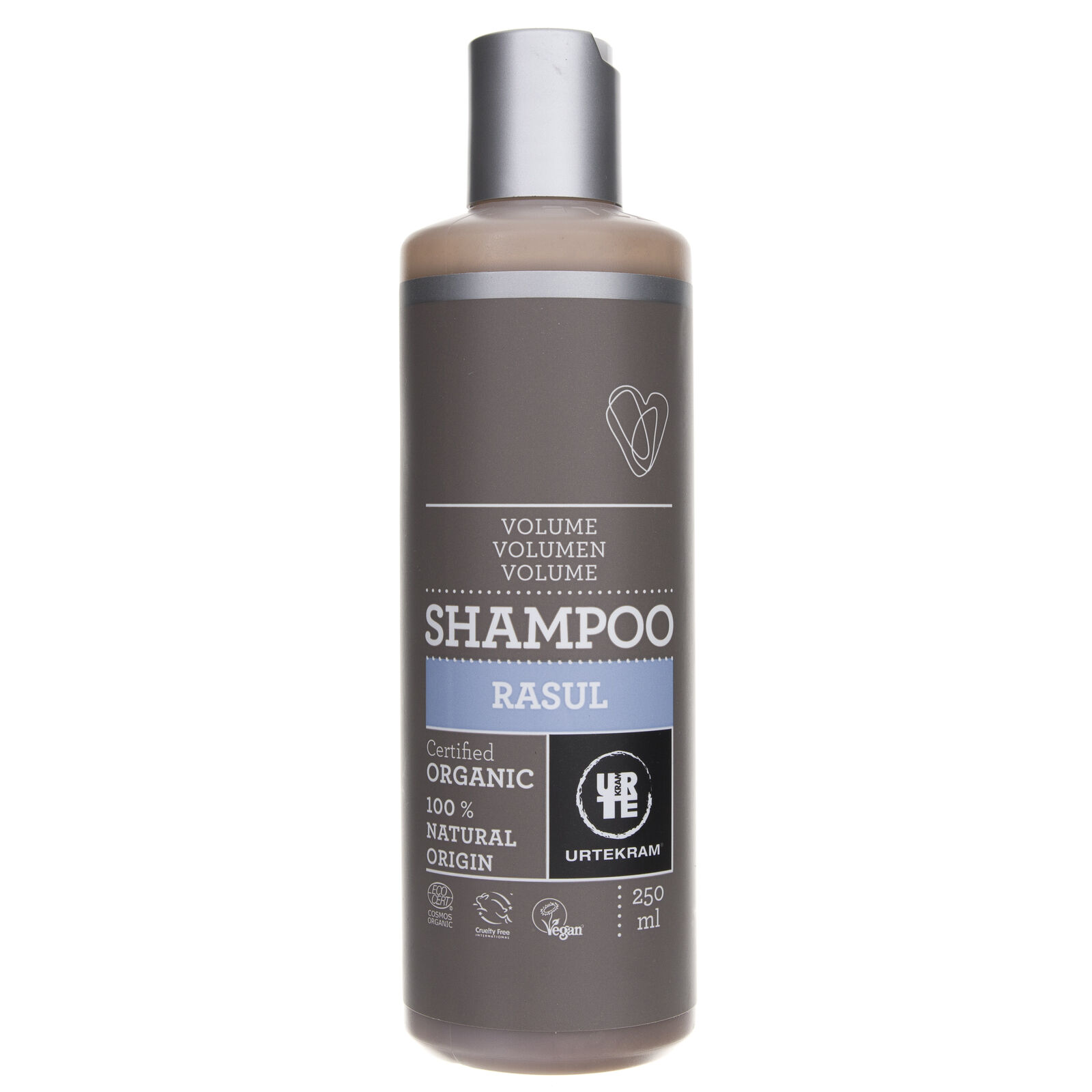 Urtekram Shampoo Volumizzante all'Argilla, 250 ml