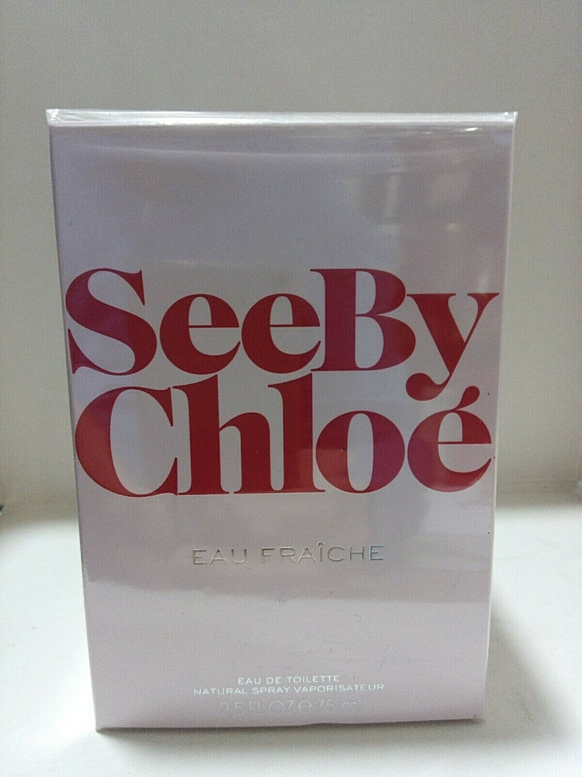 SEE BY CHLOE' EAU FRAICHE, eau de toilette   75ml natural spray