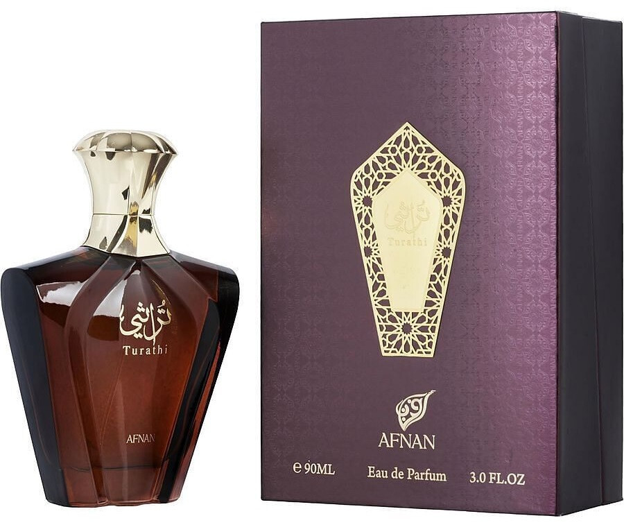 Turathi Marrone Da Afnan Eau De Parfum Spray Per Uomo - 89ml/90 ML