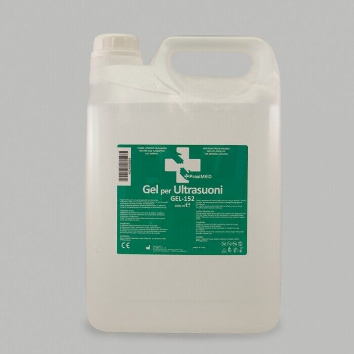 GEL CONDUTTORE ULTRASUONI ECOGRAFIA ml 5000 TRASPARENTE PRESSO TERAPIA