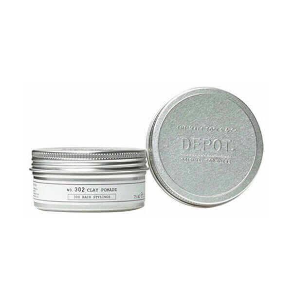 DEPOT - No.302 CLAY POMADE (75ml) Pomata modellante