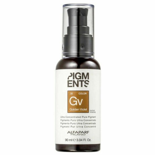Alfaparf Pigments Gv Golden Violet 90ml pigmento capelli castani e castani chiar
