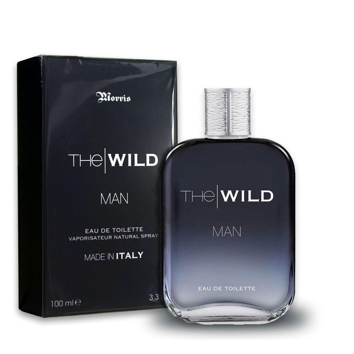 Profumo Uomo Morris The Wild Man Edt 100ml + Campioncini Regalo