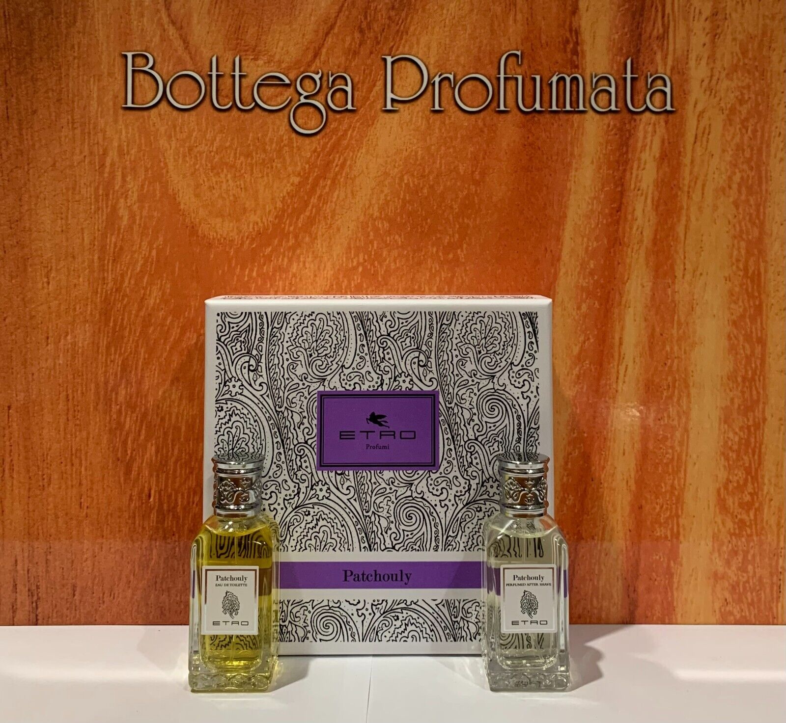 Etro Patchouly Cofanetto Eau de Toilette Spray50ml+Perfumed  After Shave 50ml