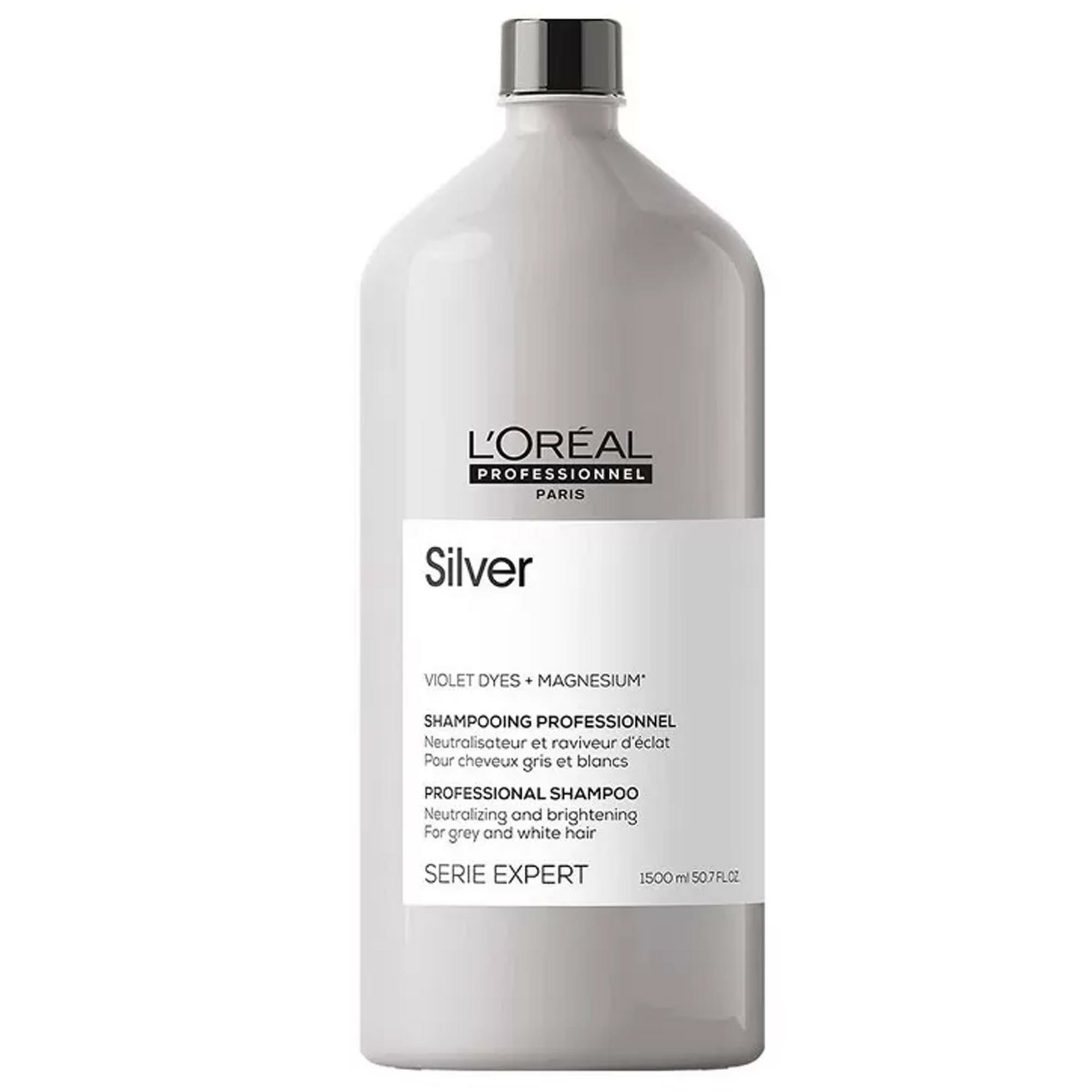 LOREAL SILVER SHAMPOO PER CAPELLI GRIGI E BIANCHI 1500ML SERIE EXPERT