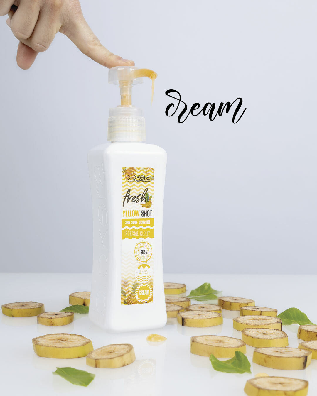 Biokera Salerm Crema Ricci Yellow Shot Vegan 300 ml ⭐⭐⭐⭐⭐