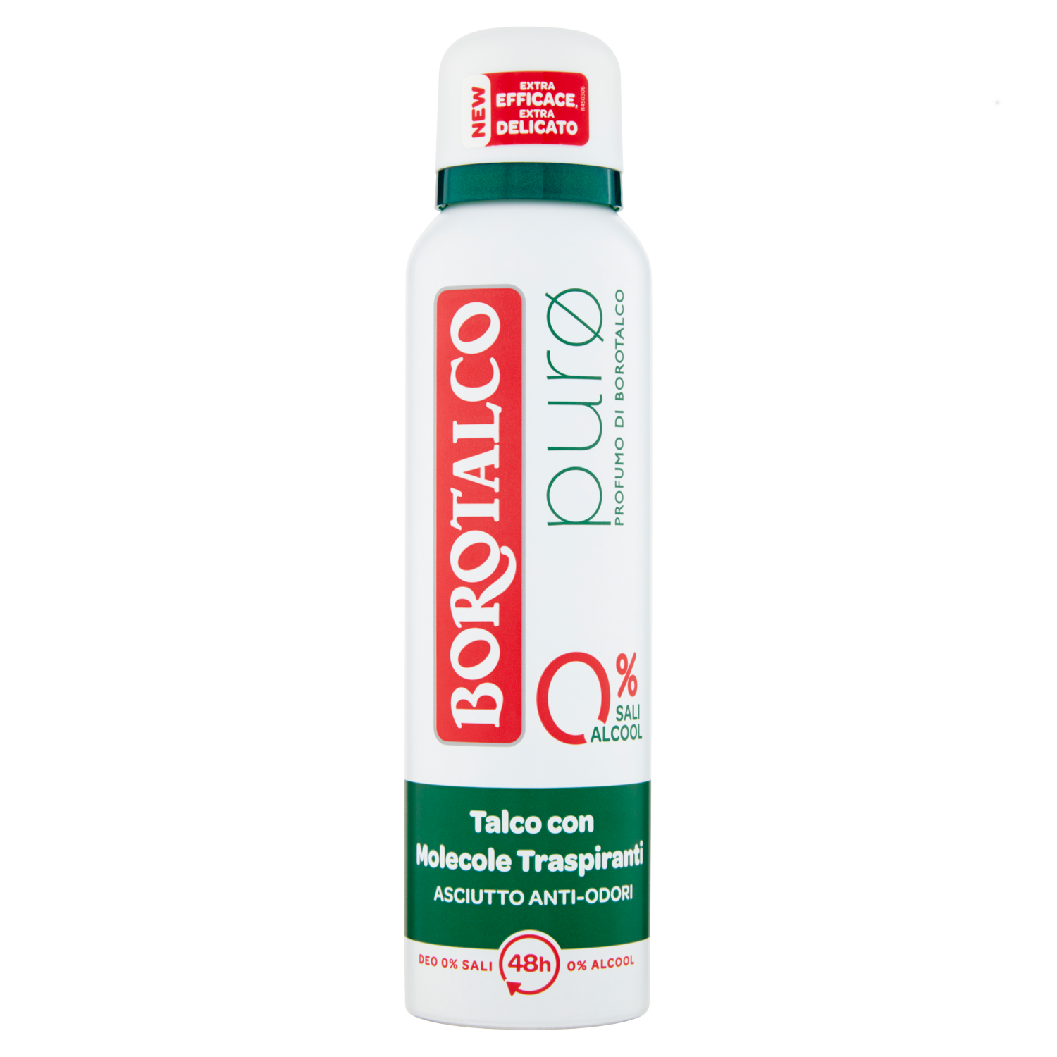 6X BOROTALCO DEODORANTE INTIMO SPRAY PURO BOROTALCO - 150ML