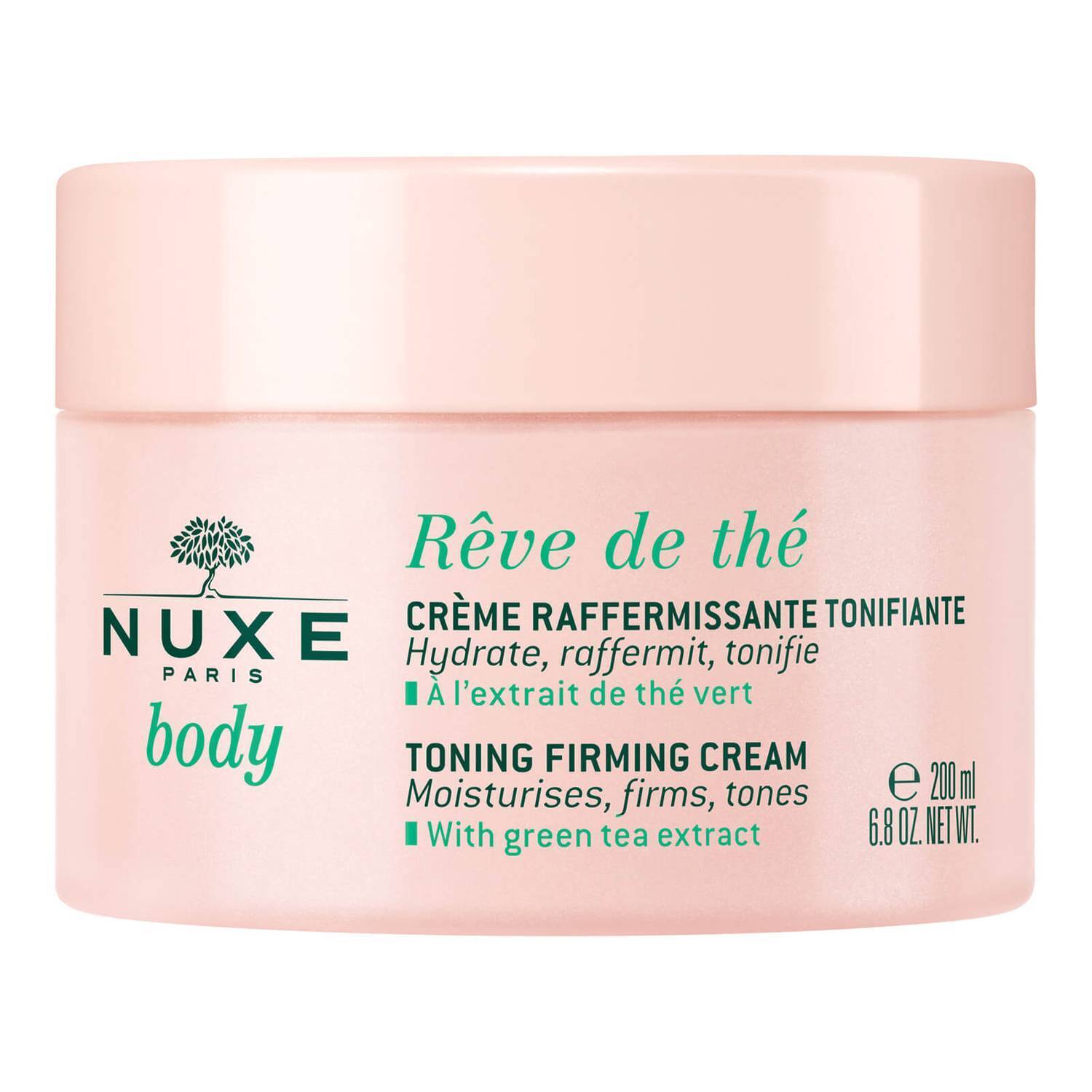 Crema Rassodante Tonificante Rêve De Thé Nuxe 200ml