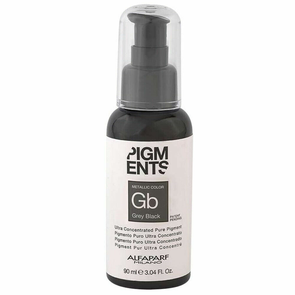 Alfaparf Pigments Gb Grey Black 90ml pigmento capelli scuri riflessi grigi