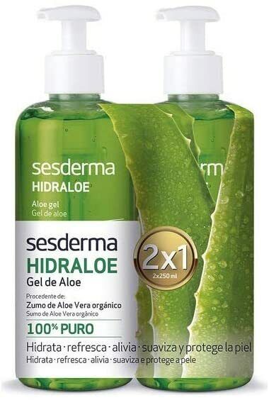 SESDERMA Hidraloe Gel 100% Puro Lotto 2 Pz - 100 ml