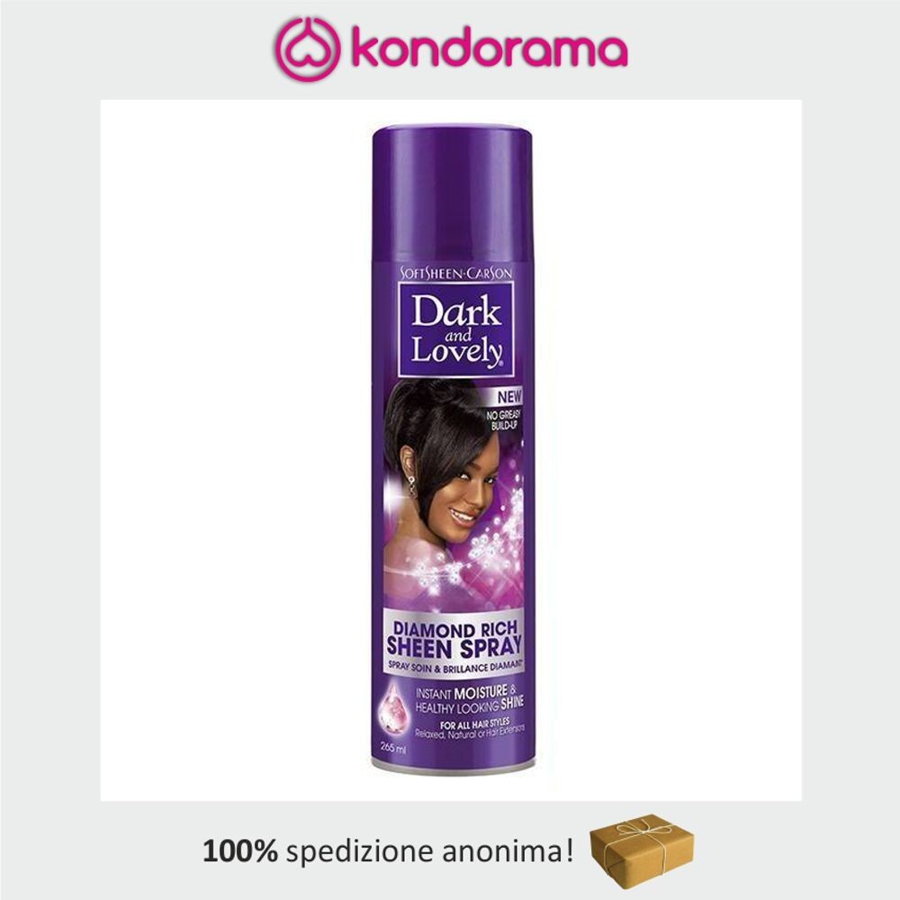 DARK & LOVELY DIAMOND RICH SHEEN OLIO SPRAY PER CAPELLI 265ml