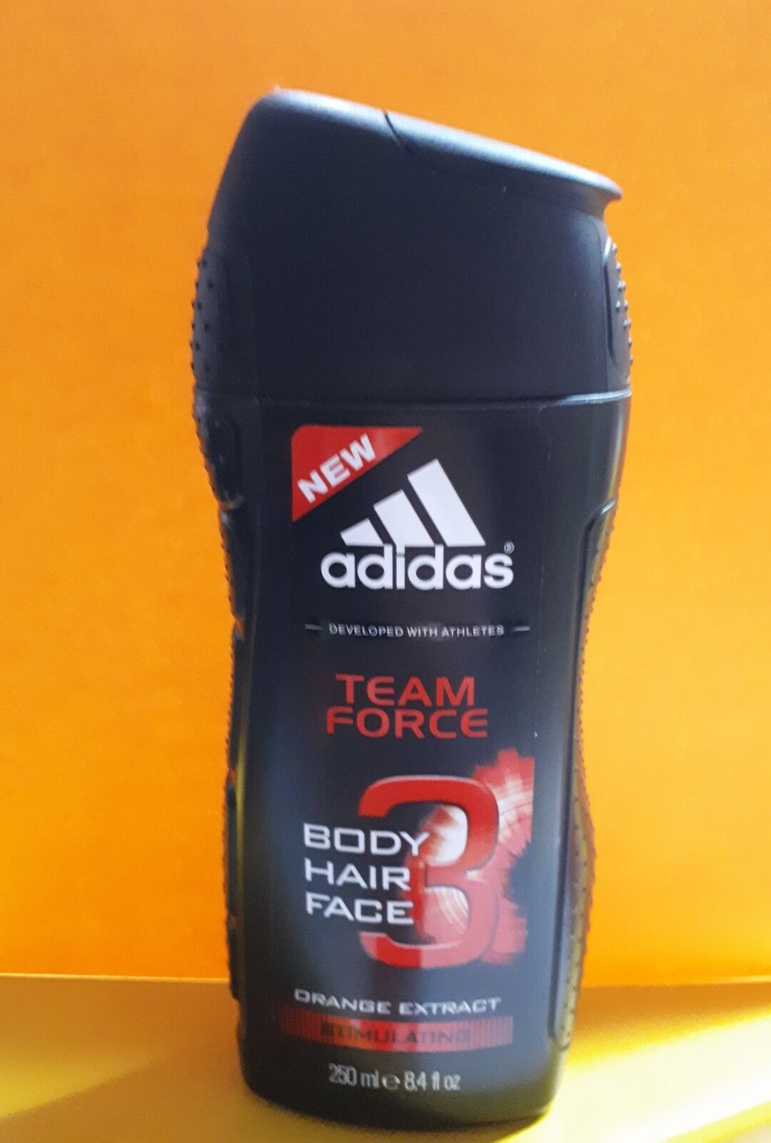 ADIDAS TEAM FORCE BODY HAIR FACE 3 BAGNOSCHIUMA 250 ML
