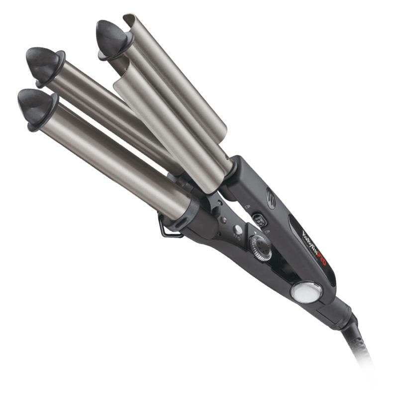 Babyliss - Pro Titanio Triple Waver 3-fach Arricciacapelli Ferro Ondulato