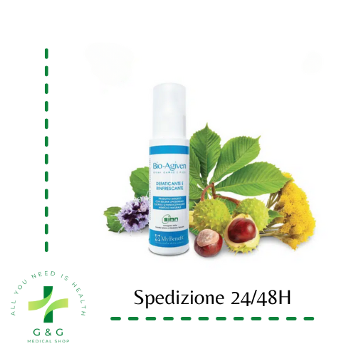 Spray gambe defaticante e rinfrescante Bio Agiven 100 ml