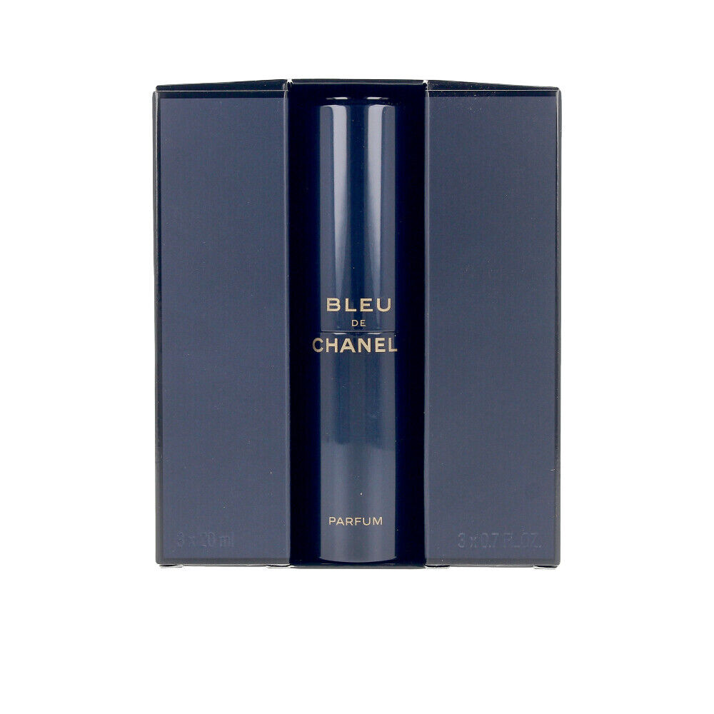 CHANEL BLEU Edp Twist & 3 Refills X 20 Ml Perfume Man Profumo Uomo