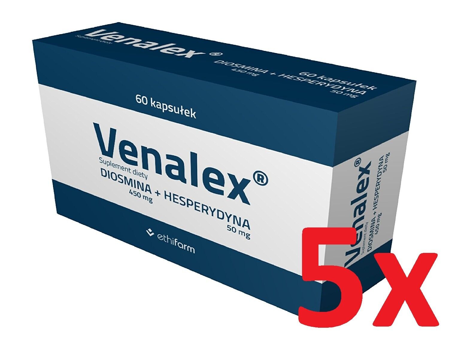 Venalex 500- 60 compresse di Diosmina 450 mg ed Esperidina 50 mg