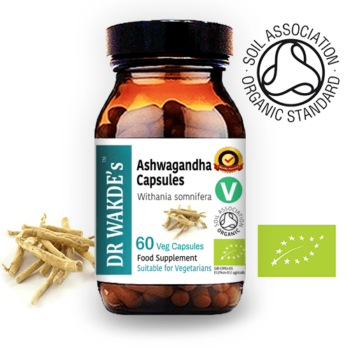 DR WAKDE’S Ashwagandha Capsules (Indian ginseng/Withania somnifera) | 60 Veg ...