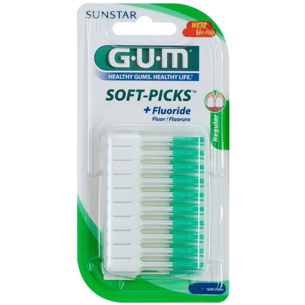 GUM SOFTPICKS REGULAR 40 scovolini classici