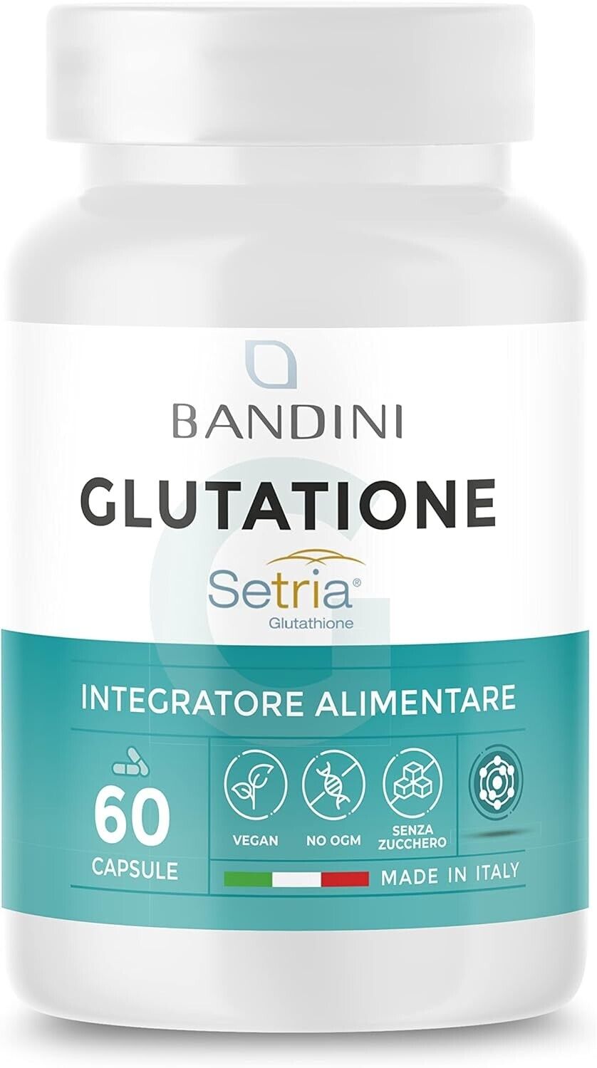 Bandini® Glutatione Forte 250mg PER CAPSULA | L-Glutatione Setria Ridotto