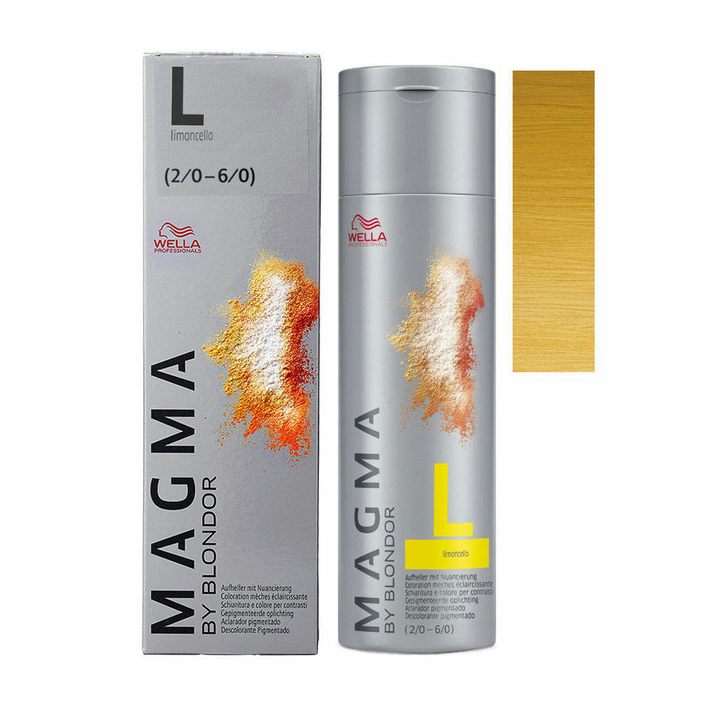 Wella Magma L Limoncello 120gr - Decolorante Colorato