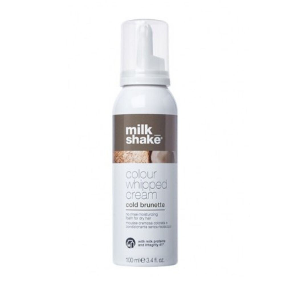 MILK SHAKE - COLOUR WHIPPED CREAM -  Cold Brunette (100ml) Mousse cremosa colora