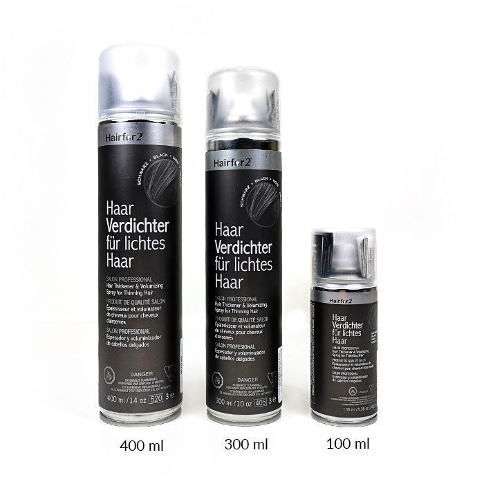 Volluma Hairfor2  - 300ml - Castano Ramato - spray per capelli diradati