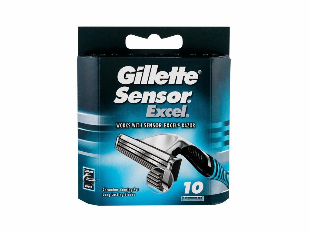 *** 40 lamette lame testine di ricambio Gillette Sensor Excel originalissime ***