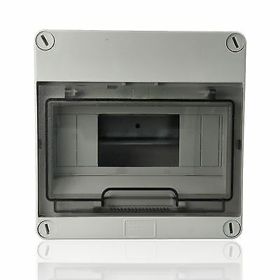 GEWISS GW40003 Centralino da parete, 8 moduli, 180x180x98mm, IP55