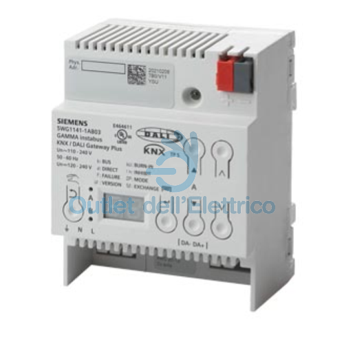 SIEMENS 5WG11411AB03 GATEWAY KNX-DALI N 141/03 PLUS