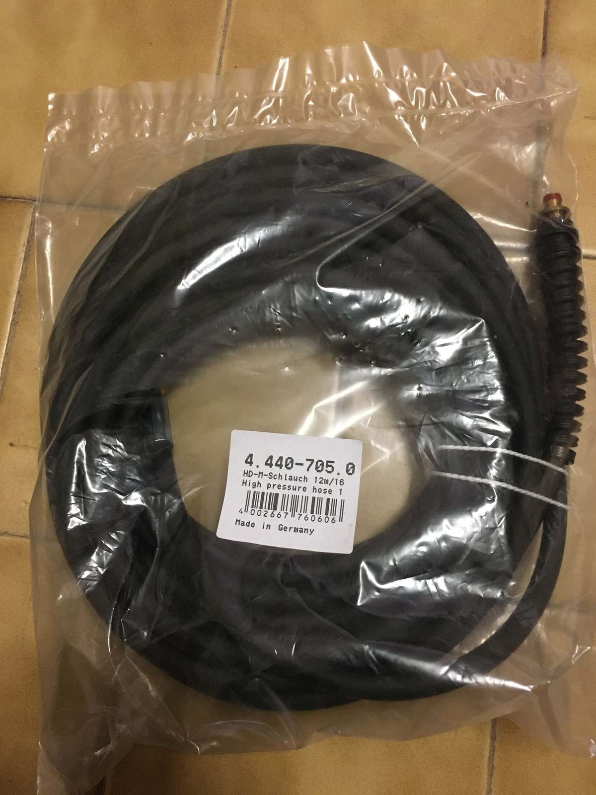Kärcher tubo flessibile di ricambio ad alta pressione 12m, K585 M PLUS 4.440-705