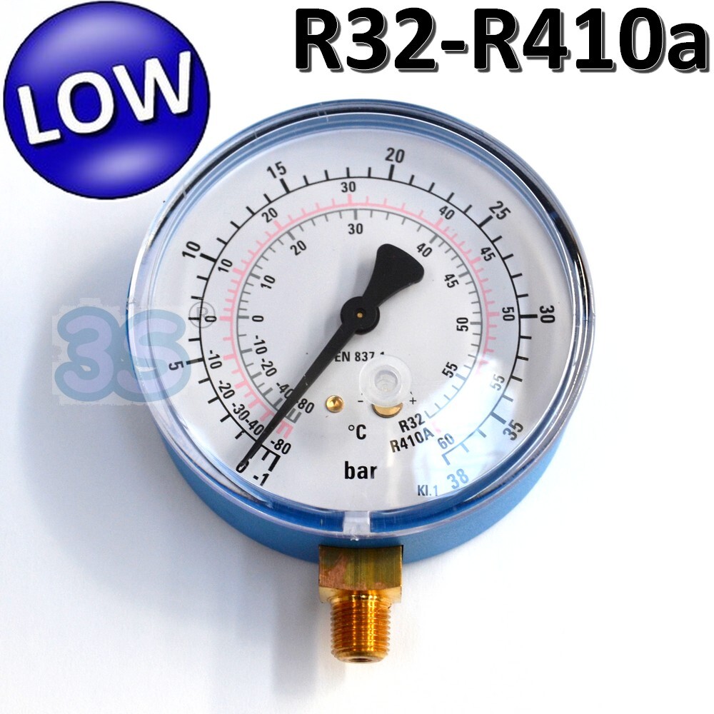 Manometro di bassa pressione scale gas R32 e R410A