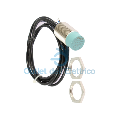 Sensore induttivo simatic pxi240 m30 15mm, 3 fili pnp s 10..34vdc cavo 2mt