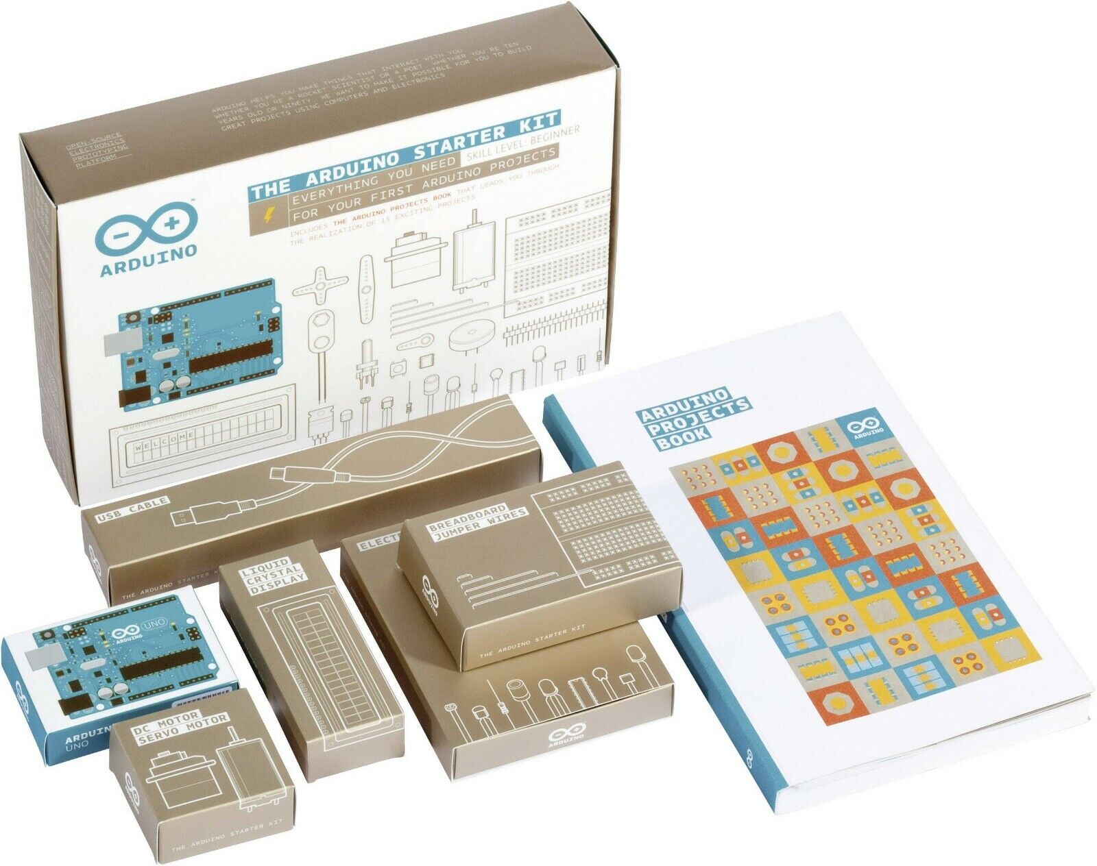 1012 - Arduino Starter Kit in Italiano ORIGINALE completo di Libro e Arduino UNO