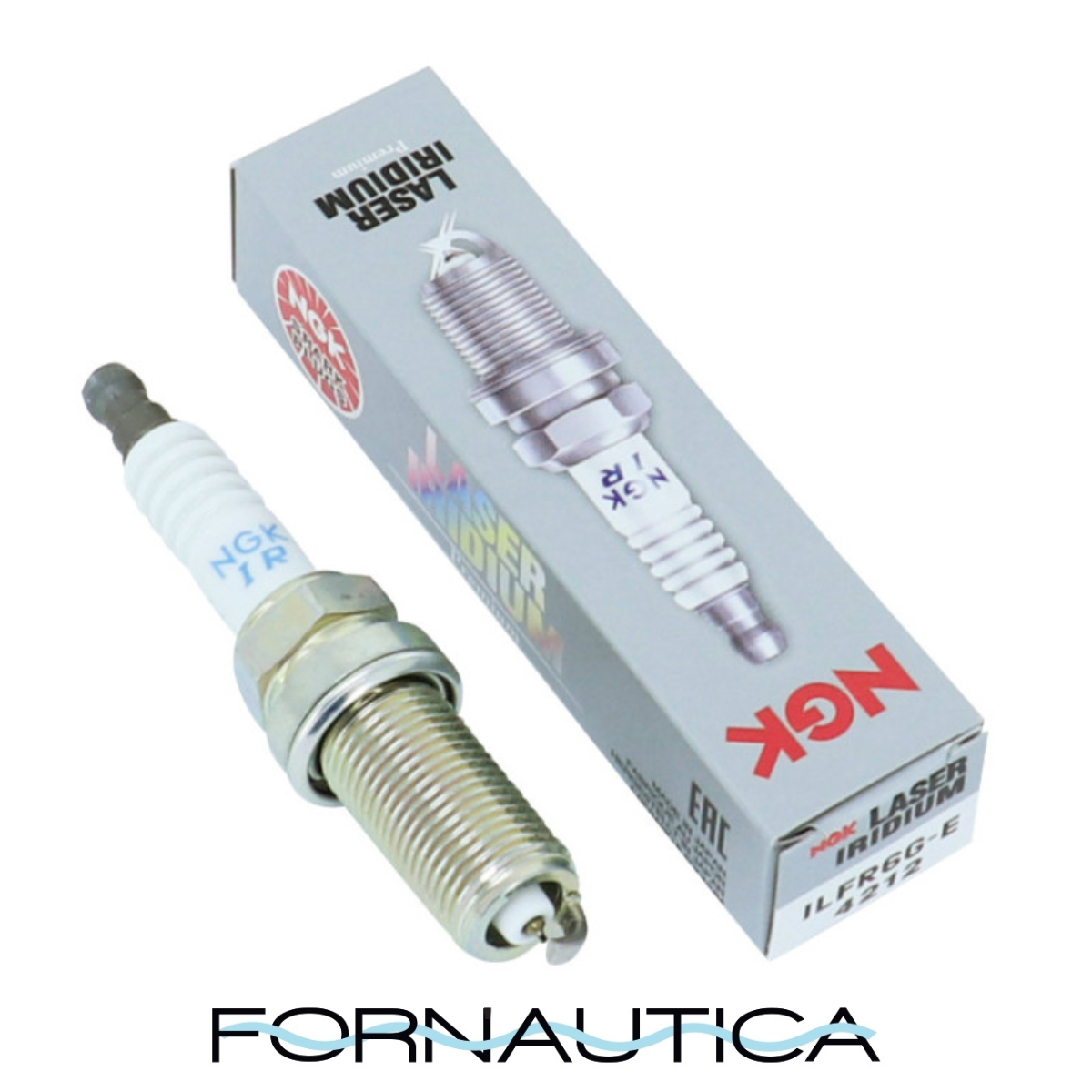Candela NGK Laser Iridium ILFR6G-E Mercury Verado 135 A 350 HP (4 E 6 Cilindri)