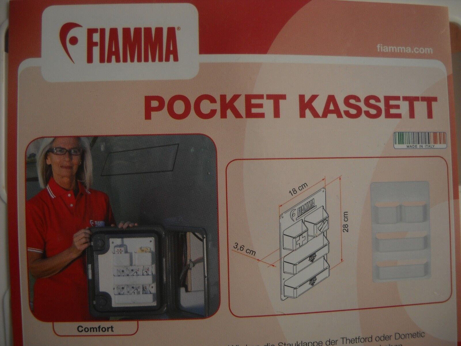 FIAMMA POKET  KASSET :TASCA MULTIUSO CARAVAN - CAMPER E NAUTICA