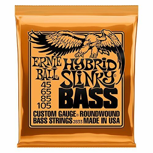 Cordes pour basse électrique Ernie Ball Hybrid Slinky Nickel Wauge - (S1Q)