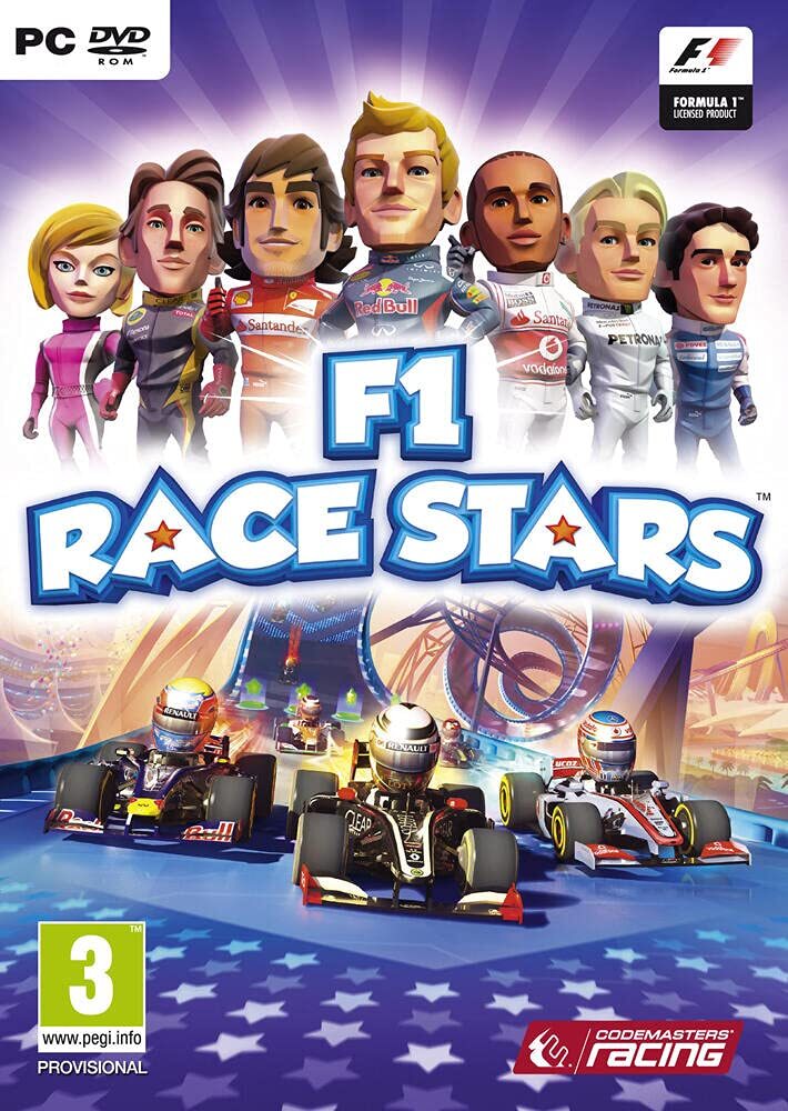 PC Game F1 Race Stars : PC DVD ROM , ML (CD)