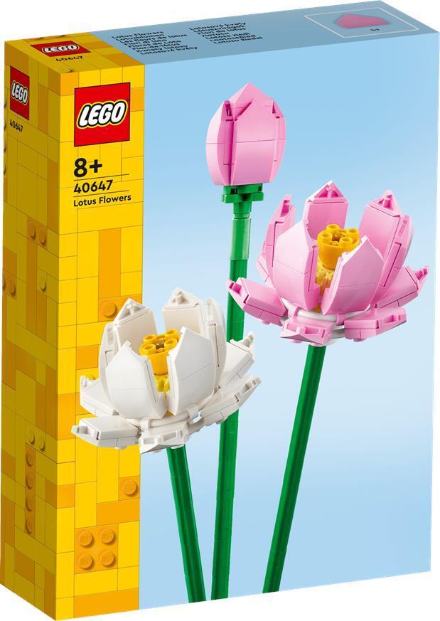 Costruzioni - Lego: 40647 - Lel Flowers - Fiori Di Loto