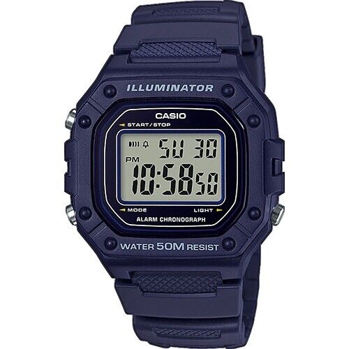 CASIO W-218H-2AVDF OROLOGIO UOMO DIGITALE BLU SOTTOCOSTO