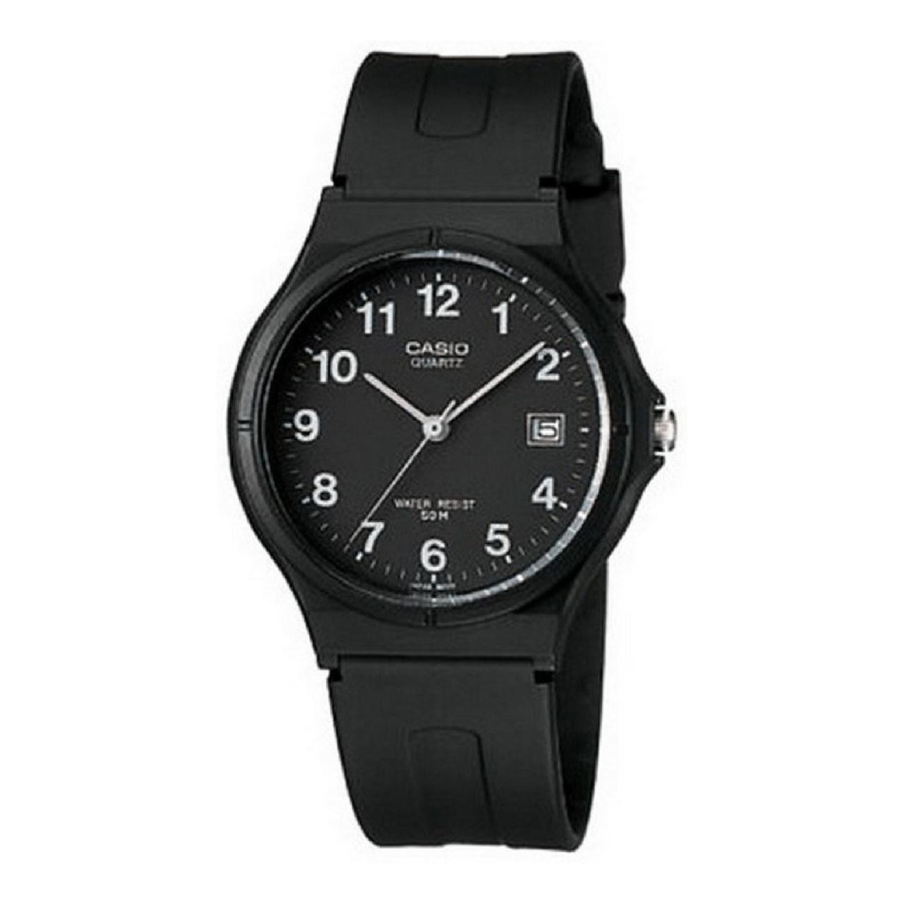 Orologio CASIO Vintage MW-59-1BVDF Silicone Nero Classico Uomo Donna Unisex
